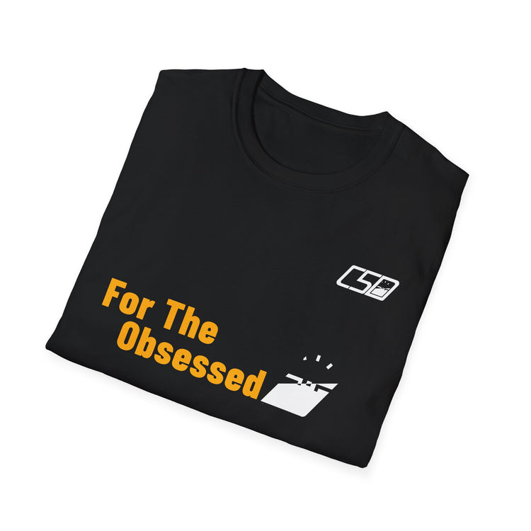 For The Obsessed t-shirt, Black, folded detail