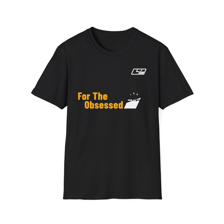 For The Obsessed t-shirt, Black, front view