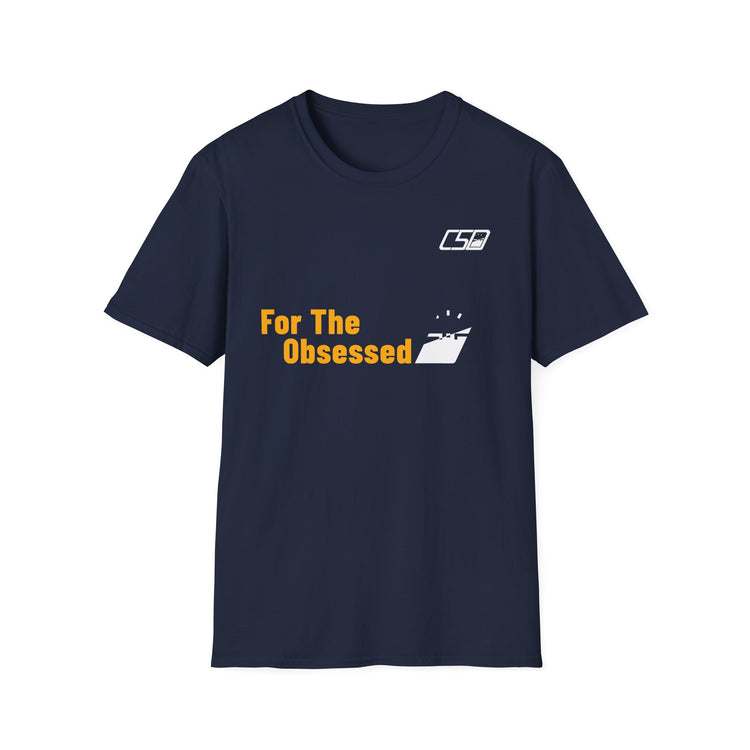 For The Obsessed t-shirt, Navy, front view